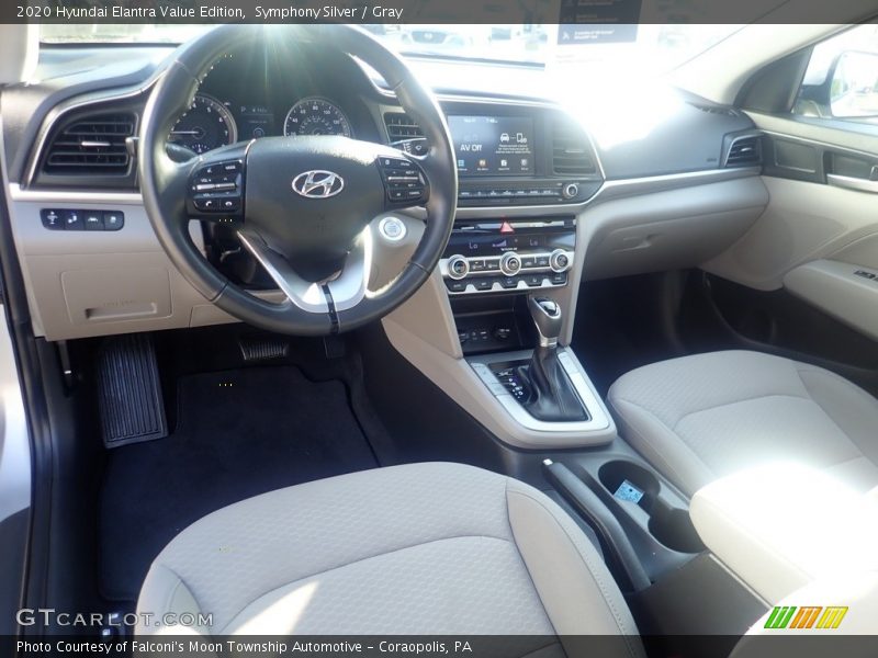 Symphony Silver / Gray 2020 Hyundai Elantra Value Edition