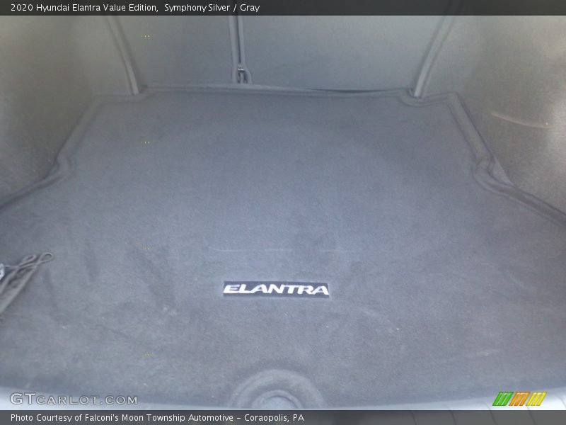 Symphony Silver / Gray 2020 Hyundai Elantra Value Edition