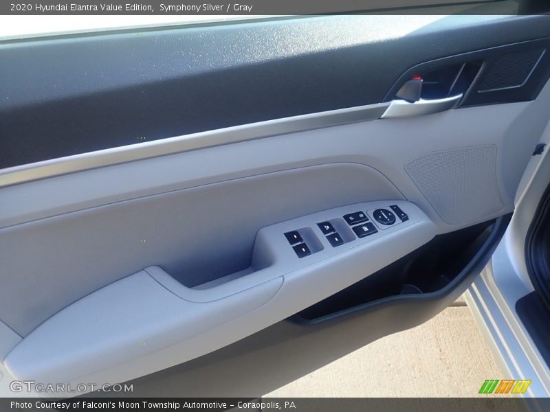 Symphony Silver / Gray 2020 Hyundai Elantra Value Edition