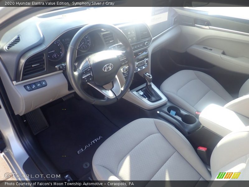 Symphony Silver / Gray 2020 Hyundai Elantra Value Edition