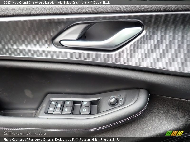 Baltic Gray Metallic / Global Black 2023 Jeep Grand Cherokee L Laredo 4x4