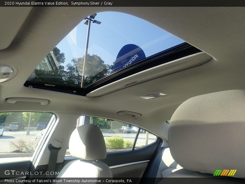 Symphony Silver / Gray 2020 Hyundai Elantra Value Edition