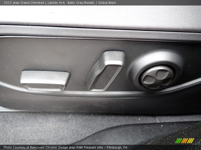 Baltic Gray Metallic / Global Black 2023 Jeep Grand Cherokee L Laredo 4x4