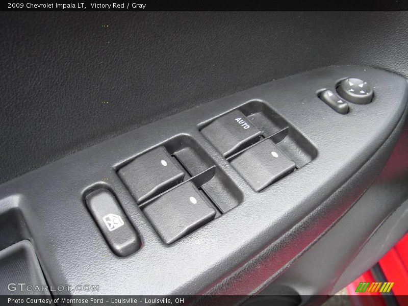 Victory Red / Gray 2009 Chevrolet Impala LT
