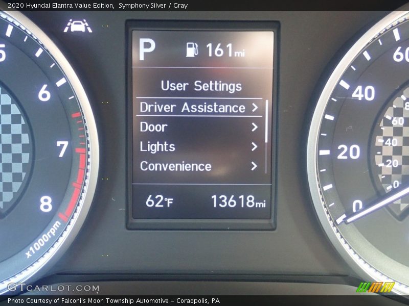 Symphony Silver / Gray 2020 Hyundai Elantra Value Edition