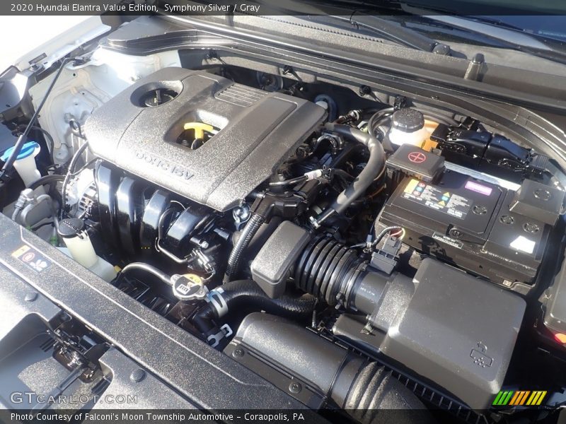 Symphony Silver / Gray 2020 Hyundai Elantra Value Edition
