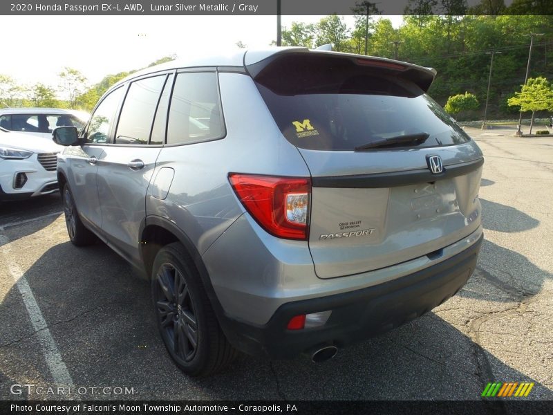 Lunar Silver Metallic / Gray 2020 Honda Passport EX-L AWD