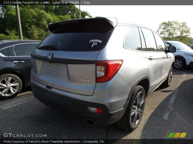 Lunar Silver Metallic / Gray 2020 Honda Passport EX-L AWD