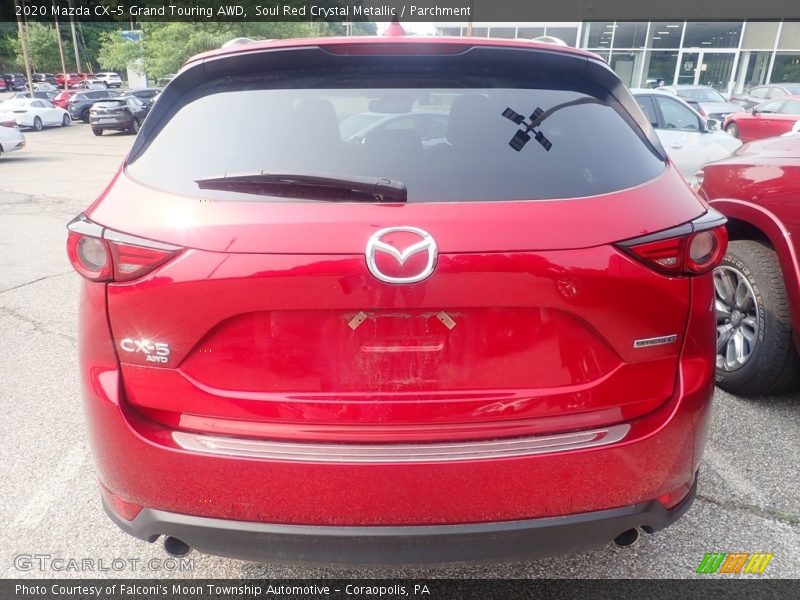Soul Red Crystal Metallic / Parchment 2020 Mazda CX-5 Grand Touring AWD