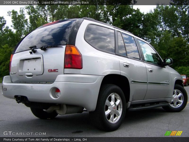 Liquid Silver Metallic / Ebony Black 2006 GMC Envoy SLE 4x4