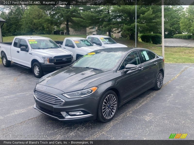 Magnetic / Ebony 2017 Ford Fusion SE AWD