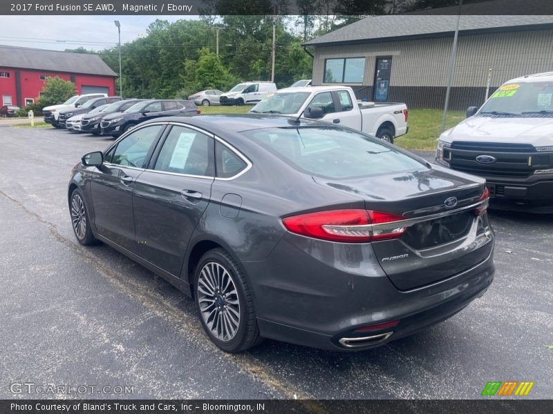 Magnetic / Ebony 2017 Ford Fusion SE AWD