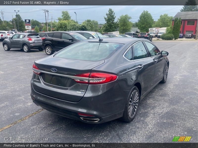 Magnetic / Ebony 2017 Ford Fusion SE AWD