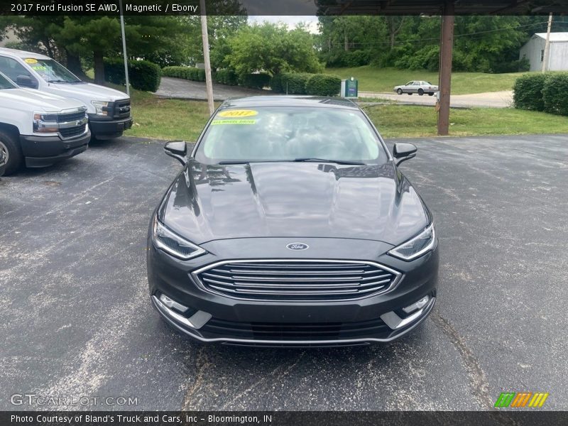 Magnetic / Ebony 2017 Ford Fusion SE AWD