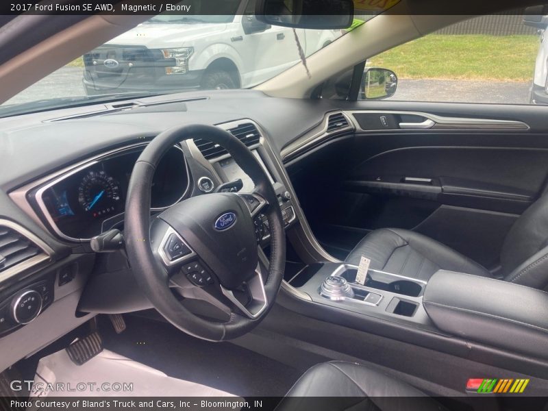 Magnetic / Ebony 2017 Ford Fusion SE AWD