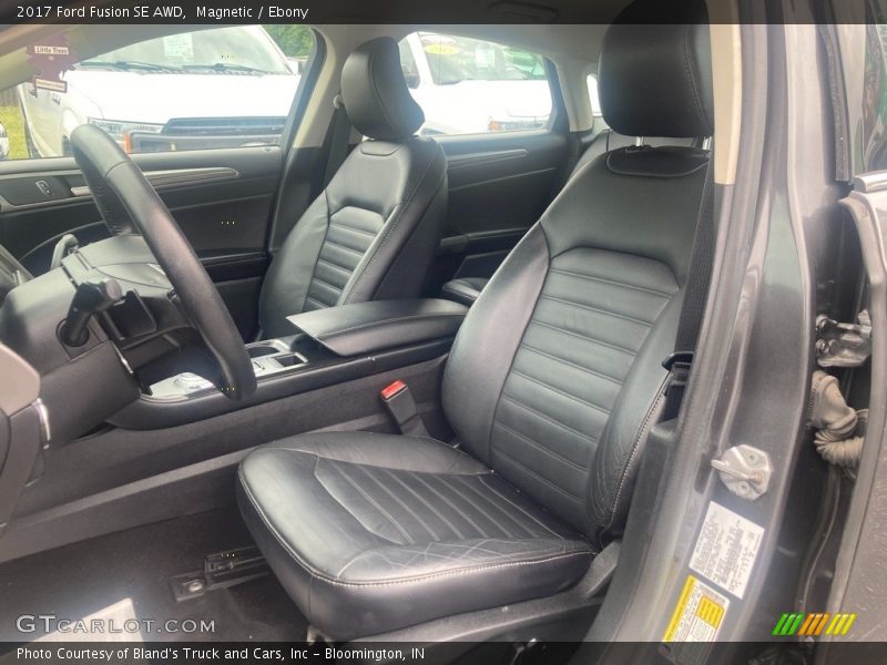 Magnetic / Ebony 2017 Ford Fusion SE AWD