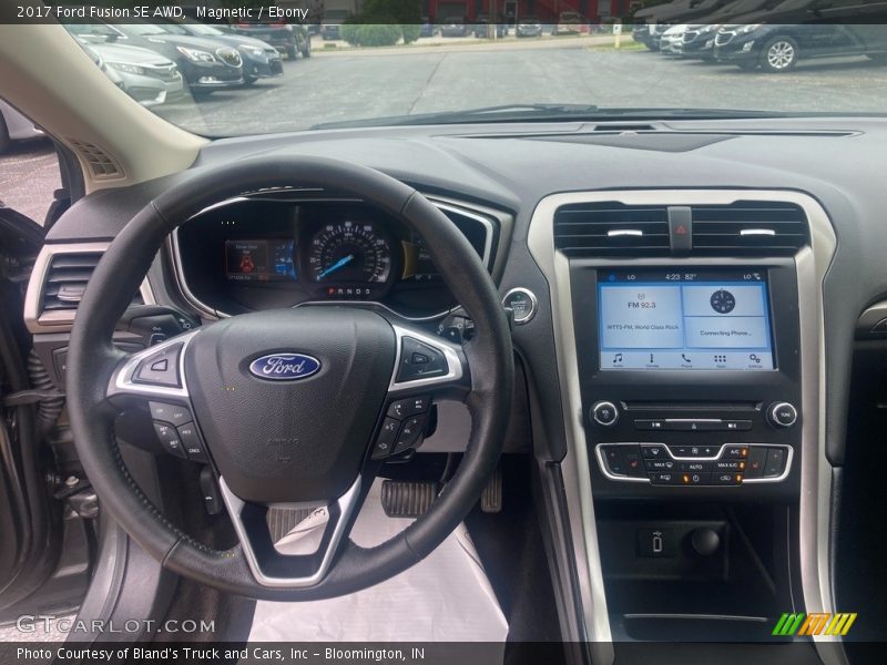 Magnetic / Ebony 2017 Ford Fusion SE AWD