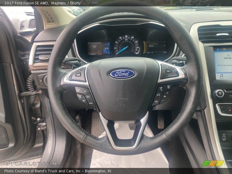 Magnetic / Ebony 2017 Ford Fusion SE AWD