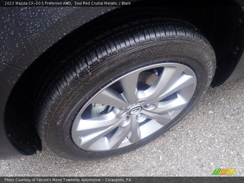 Soul Red Crystal Metallic / Black 2023 Mazda CX-30 S Preferred AWD