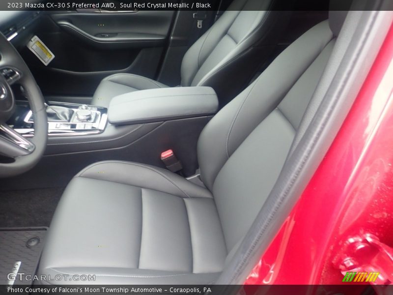 Soul Red Crystal Metallic / Black 2023 Mazda CX-30 S Preferred AWD