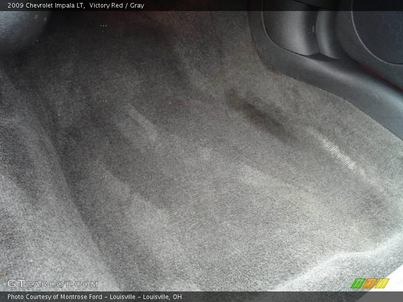 Victory Red / Gray 2009 Chevrolet Impala LT