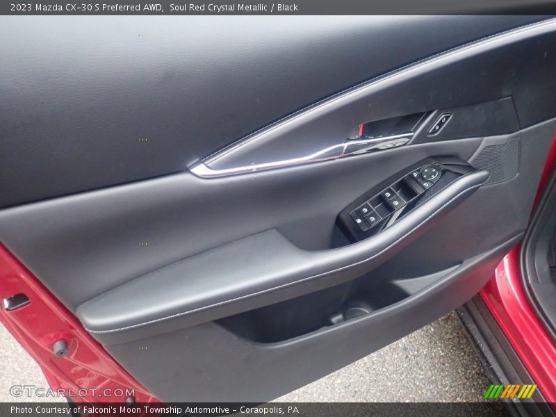 Soul Red Crystal Metallic / Black 2023 Mazda CX-30 S Preferred AWD