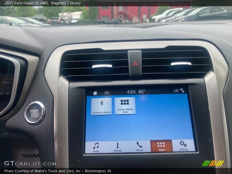 Magnetic / Ebony 2017 Ford Fusion SE AWD