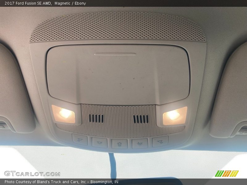 Magnetic / Ebony 2017 Ford Fusion SE AWD