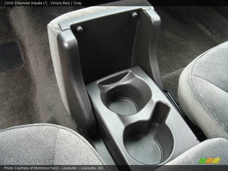 Victory Red / Gray 2009 Chevrolet Impala LT