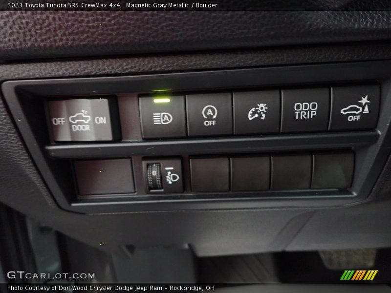 Controls of 2023 Tundra SR5 CrewMax 4x4