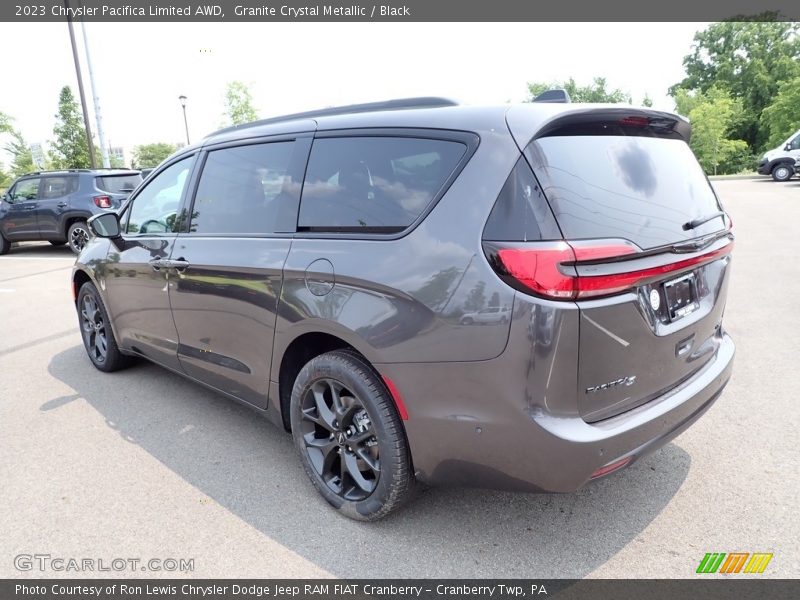 Granite Crystal Metallic / Black 2023 Chrysler Pacifica Limited AWD