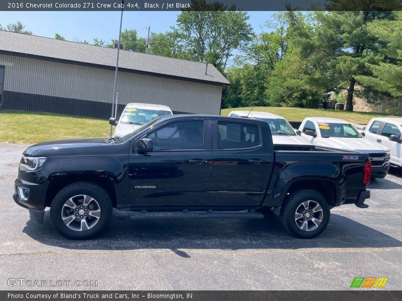 Black / Jet Black 2016 Chevrolet Colorado Z71 Crew Cab 4x4