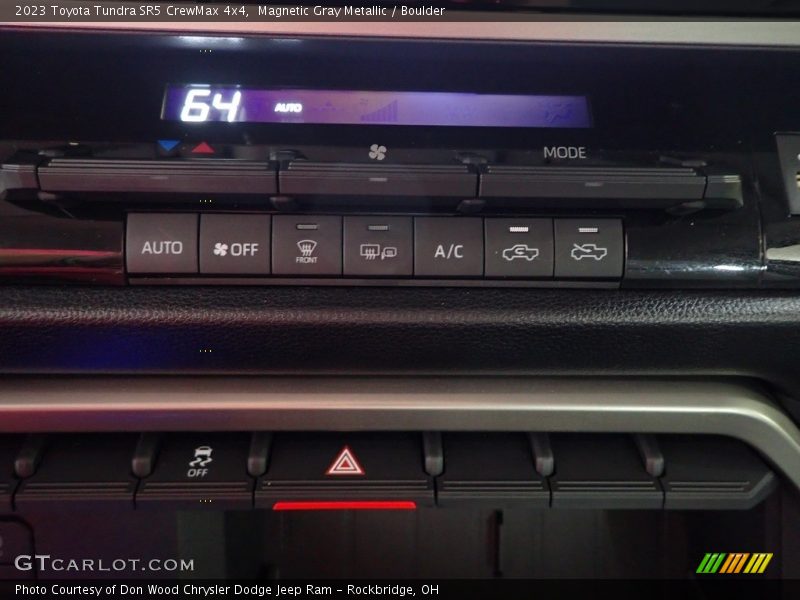 Controls of 2023 Tundra SR5 CrewMax 4x4