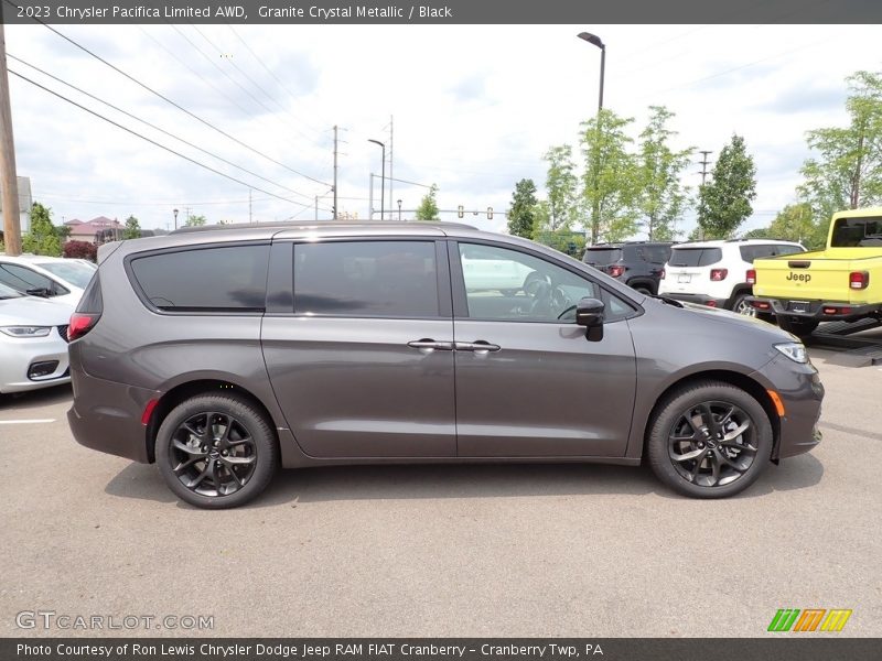 Granite Crystal Metallic / Black 2023 Chrysler Pacifica Limited AWD
