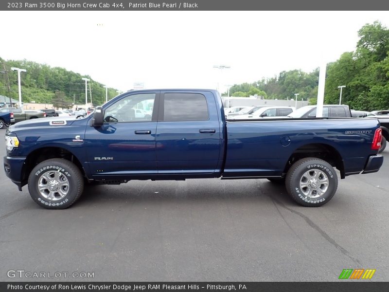  2023 3500 Big Horn Crew Cab 4x4 Patriot Blue Pearl