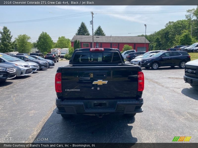 Black / Jet Black 2016 Chevrolet Colorado Z71 Crew Cab 4x4