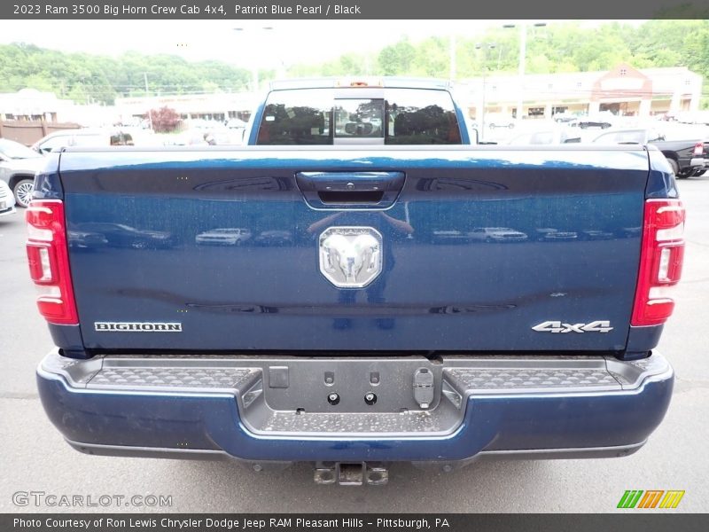 Patriot Blue Pearl / Black 2023 Ram 3500 Big Horn Crew Cab 4x4