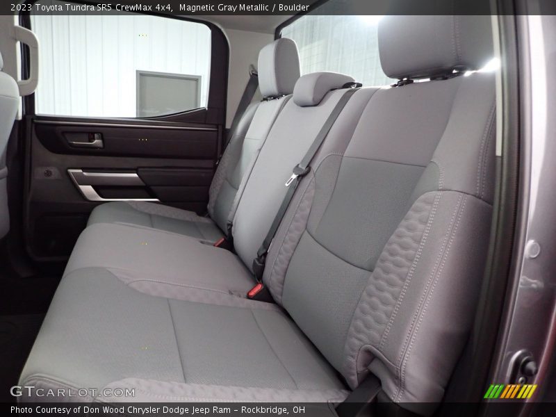 Rear Seat of 2023 Tundra SR5 CrewMax 4x4