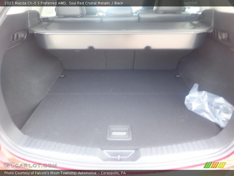 Soul Red Crystal Metallic / Black 2023 Mazda CX-5 S Preferred AWD