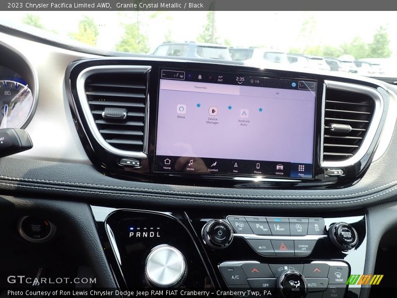 Granite Crystal Metallic / Black 2023 Chrysler Pacifica Limited AWD