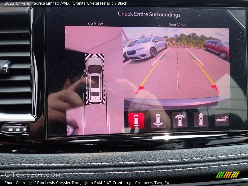 Granite Crystal Metallic / Black 2023 Chrysler Pacifica Limited AWD
