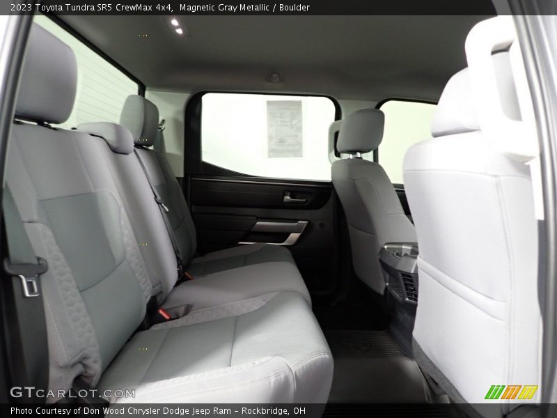 Rear Seat of 2023 Tundra SR5 CrewMax 4x4
