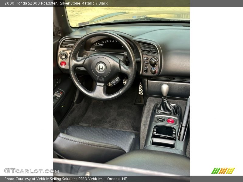 Silver Stone Metallic / Black 2000 Honda S2000 Roadster