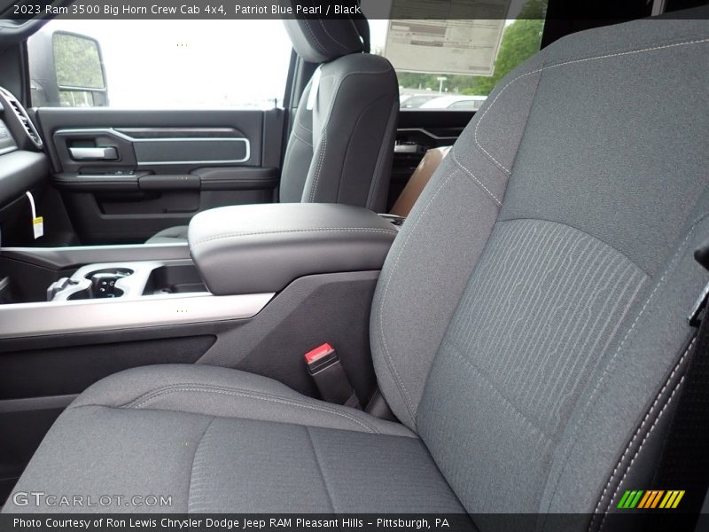 Front Seat of 2023 3500 Big Horn Crew Cab 4x4