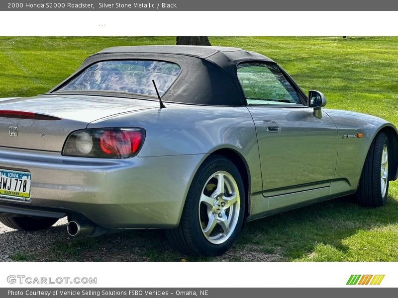 Silver Stone Metallic / Black 2000 Honda S2000 Roadster