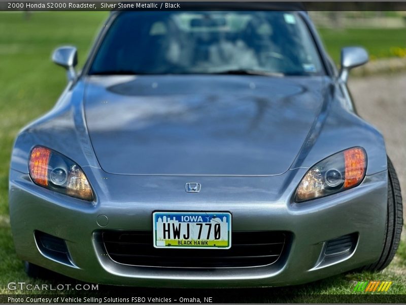 Silver Stone Metallic / Black 2000 Honda S2000 Roadster