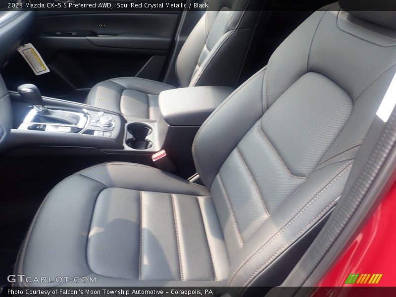 Soul Red Crystal Metallic / Black 2023 Mazda CX-5 S Preferred AWD