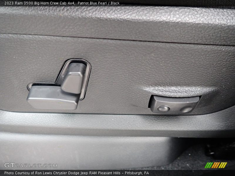 Patriot Blue Pearl / Black 2023 Ram 3500 Big Horn Crew Cab 4x4