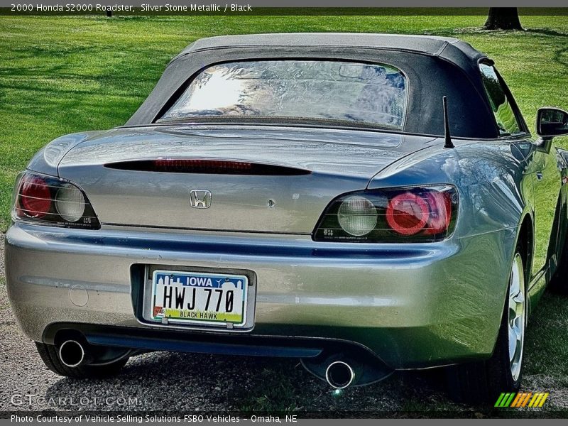 Silver Stone Metallic / Black 2000 Honda S2000 Roadster