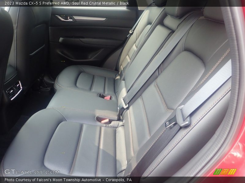 Soul Red Crystal Metallic / Black 2023 Mazda CX-5 S Preferred AWD